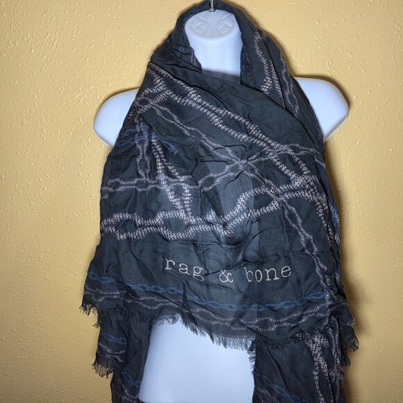 NWT rag & bone Women's Pea Chain Scarf - Picture 3 of 6